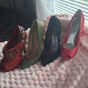 4 Pairs of High Heels